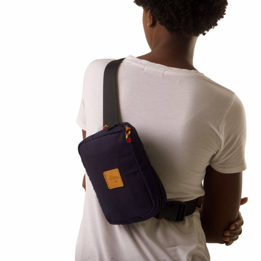 Ecodunia - Wholesale Belt Bag - Unisex - Canvas Crossbody Belt Bag Pouch, The Everywhere Belt Bag 1L42