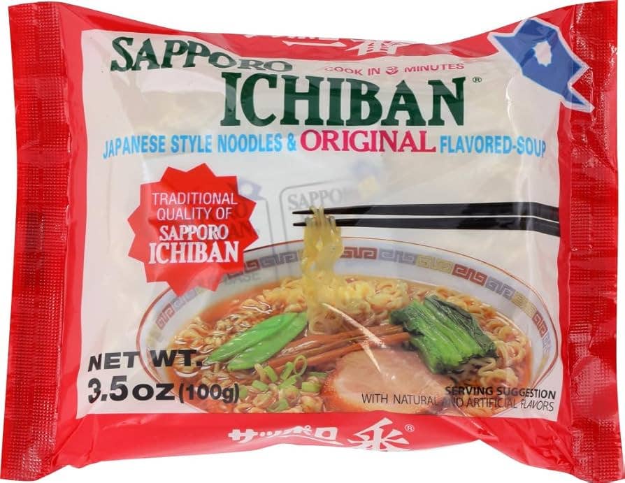 L&F Universal Goods - Wholesale Ramen - Sapporo Ichiban Original Ramen 24/3.5OZ0