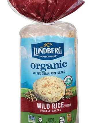 RICE CAKE WILD LT SALTED OG - LUNDBERG for wholesale by Hudson Meat Company