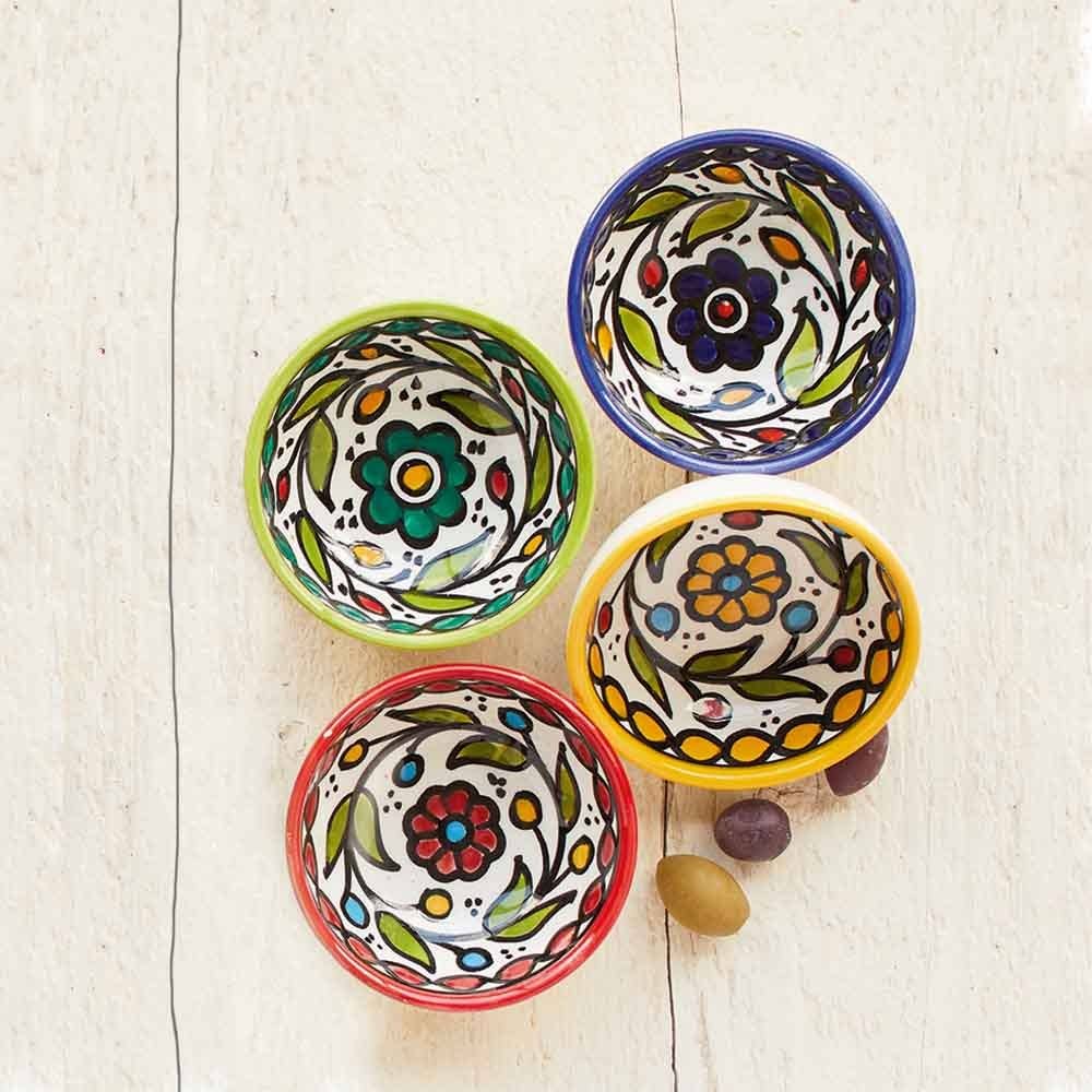 SERRV International - Wholesale Condiment/Dip Bowl - West Bank Dipping Bowls - Set of 41