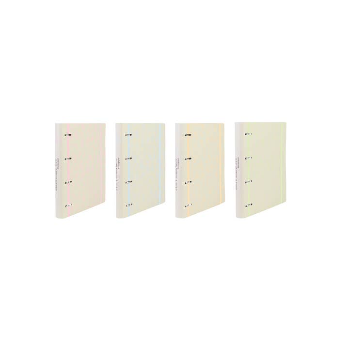 A4 Eco-friendly Ring Binder With 4 Rings, Refill & Divider for wholesale by Ancor
