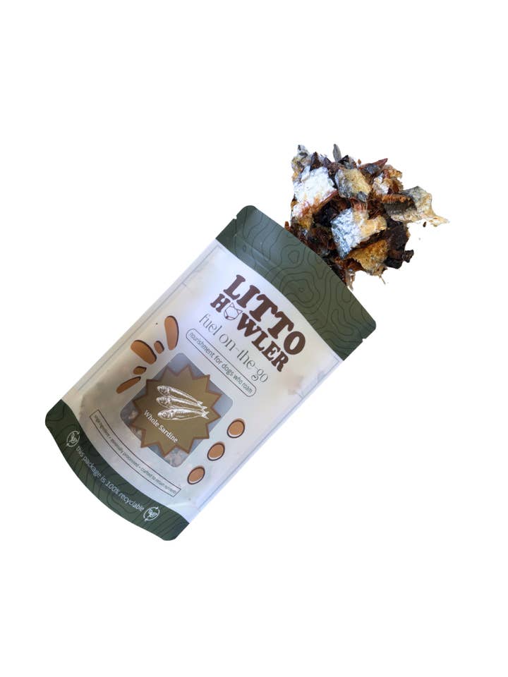 Poudre de Sardine - Garniture | 85 g pour la vente par Litto Howler