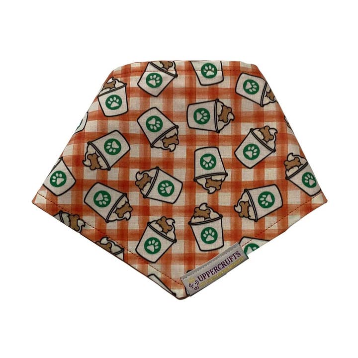 Bandana de copo de especiarias de pupkin por atacado de Uppercrufts, LLC