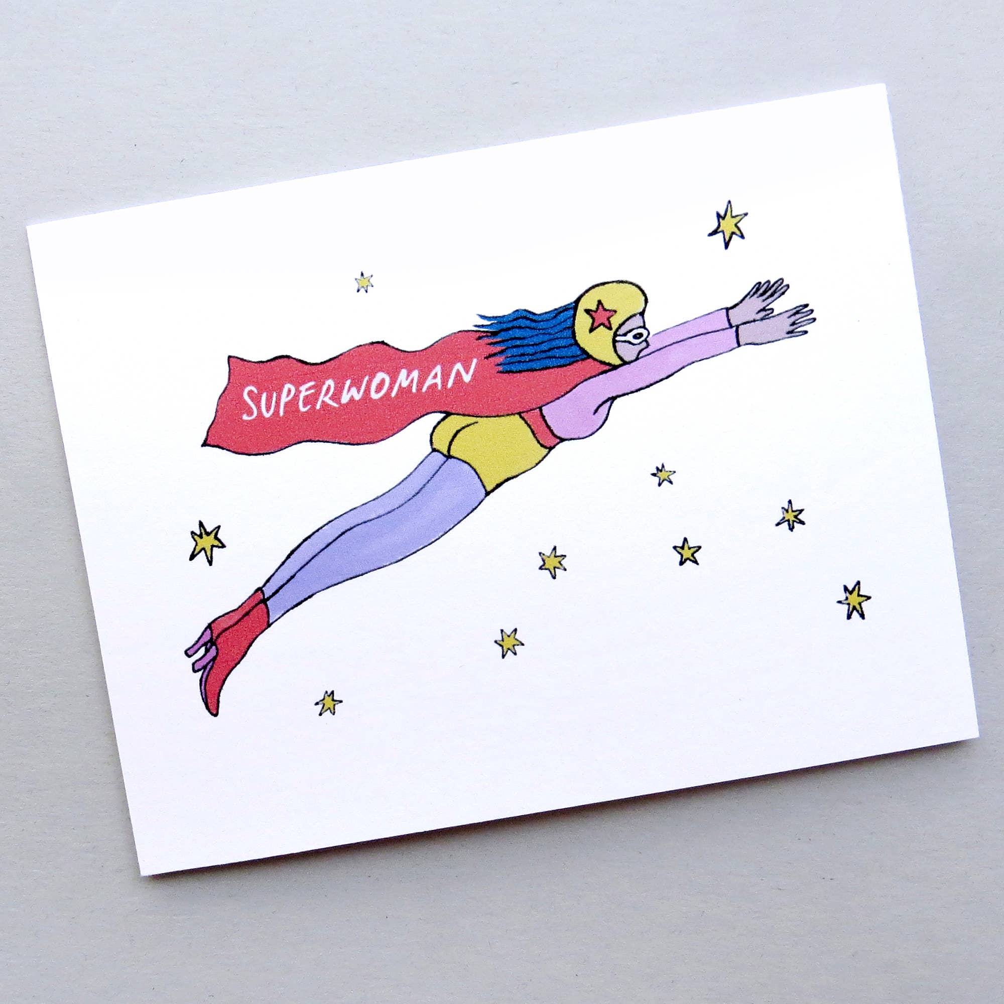 Xenia Taler - Vente Carte de vœux classique - Superwoman1