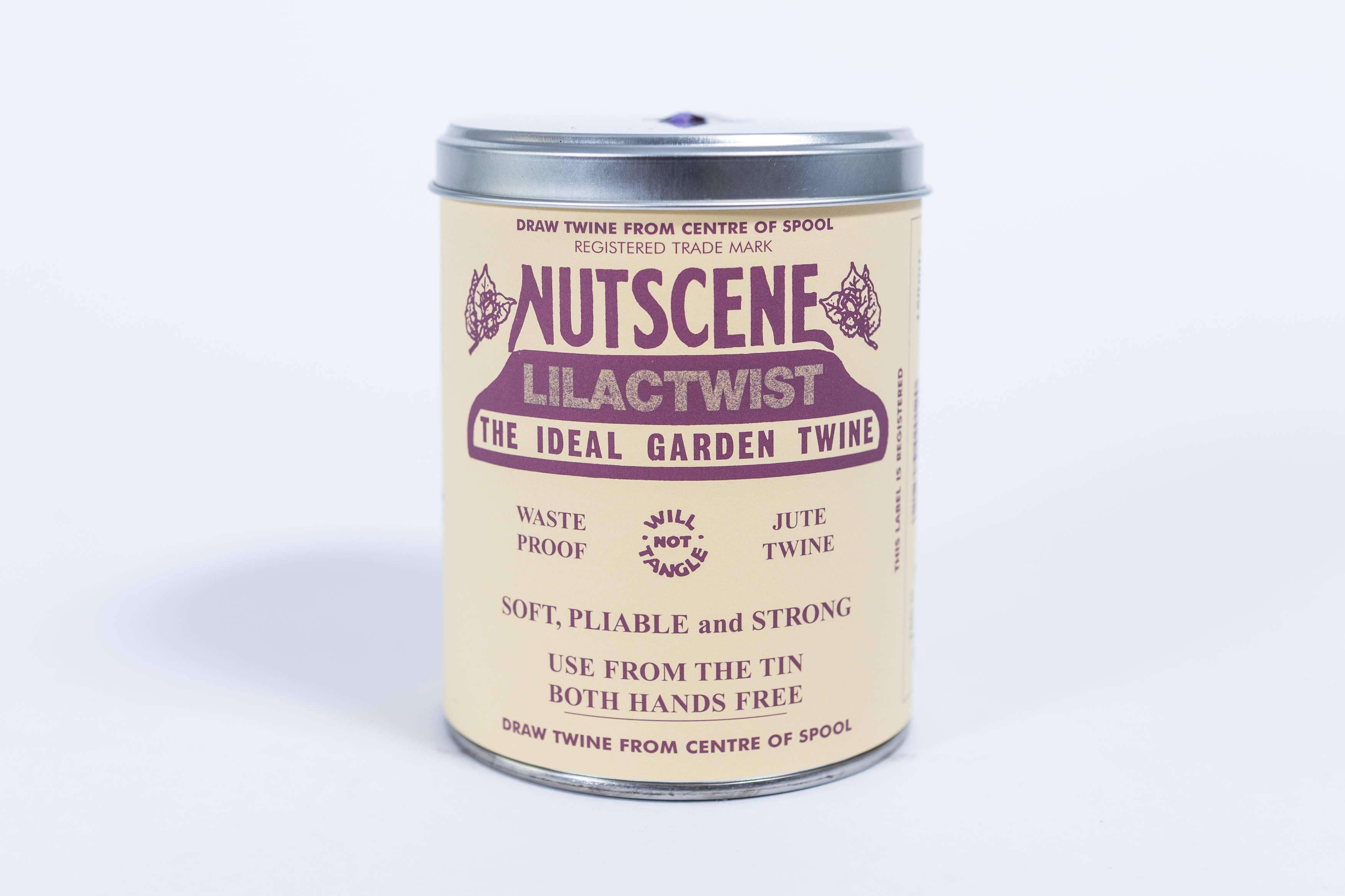 Nutscene Twines Ltd - Wholesale Touw - Iconische tin met Nutscene juten touw (150 m)15