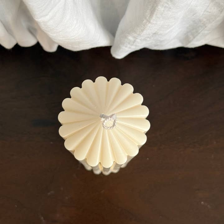 Lulu Harris Candles – wholesale Pillar candle – Tall Ribbed Pillar Candle8