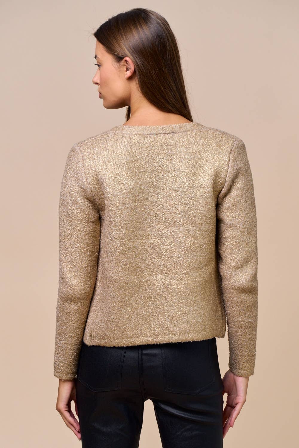 GOLD Classic Knit Button-Down Cardigan for wholesale on Faire2