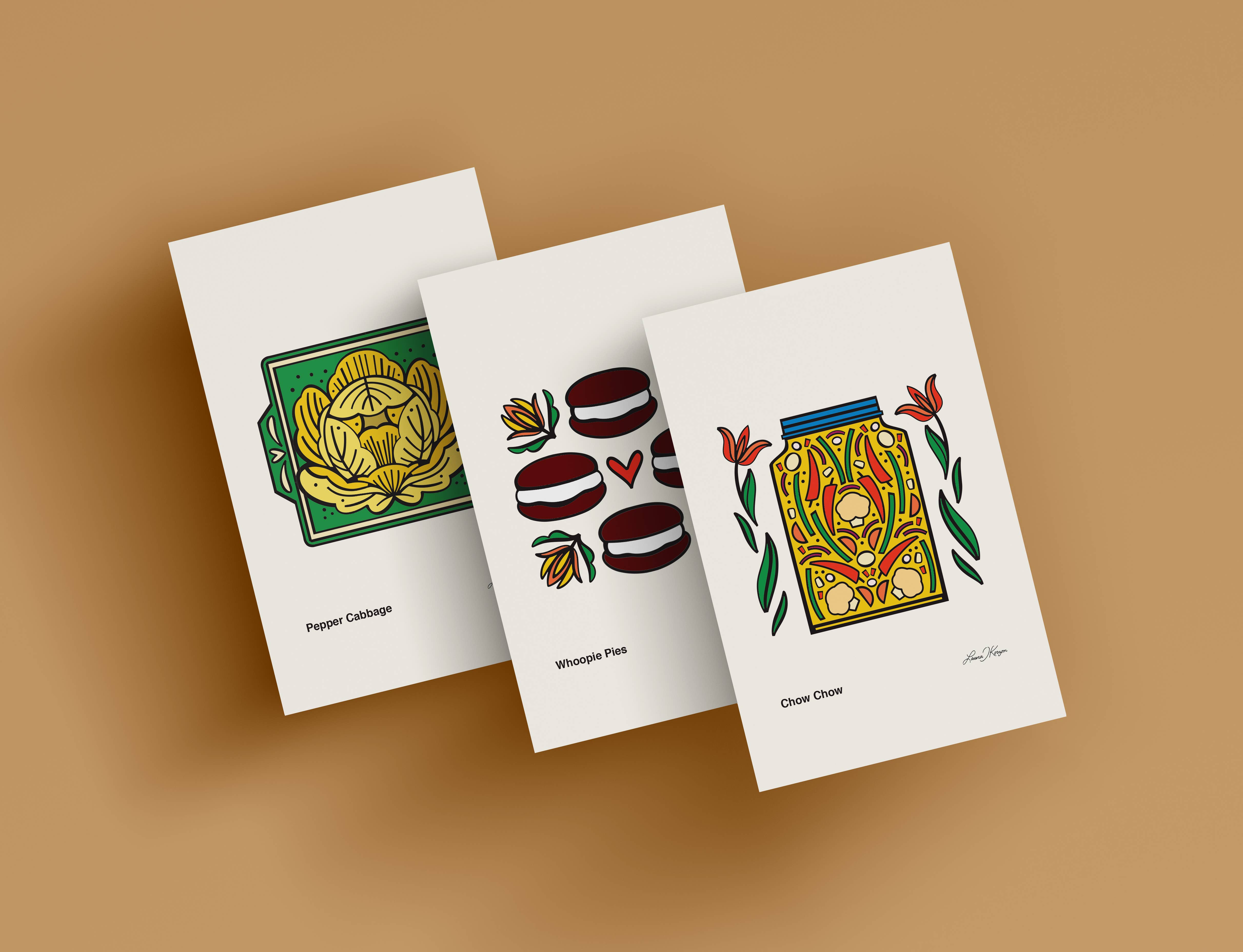 Addvent - Vente Affiche d'art - Pennsylvania Dutch Foods/Petites estampes d'art25