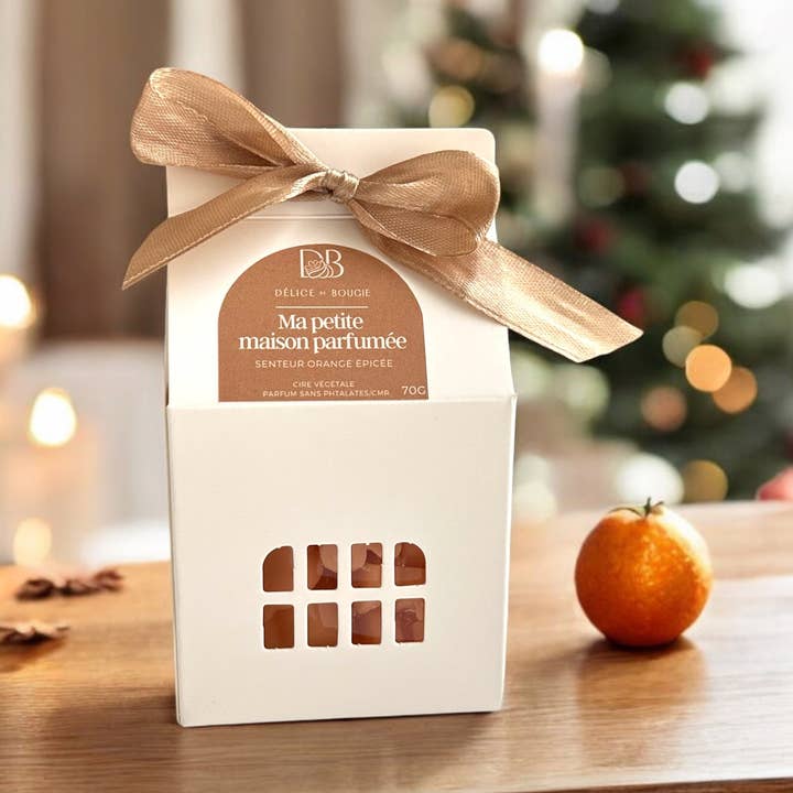 Ma petite maison parfumée | Orange épicée pour la vente par Delice de Bougie