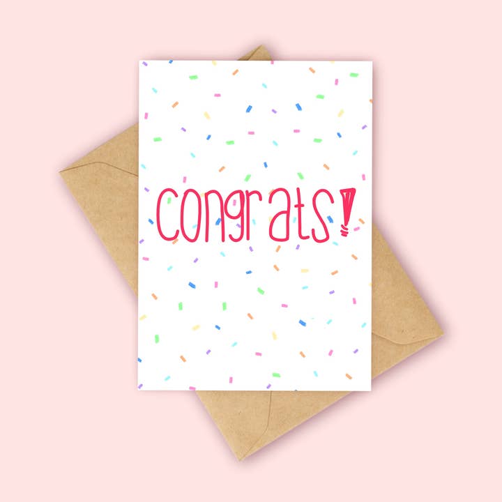 Congrats - Confetti for wholesale by Peach and Mimi