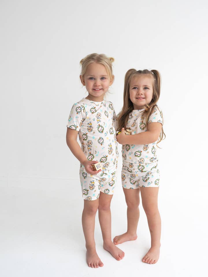 Dream Big Little Co. - Wholesale Sleepwear Set - Kids - *CoComelon x Dream Big Little Co JJ MUSICAL MELON DREAM SHORT SET4
