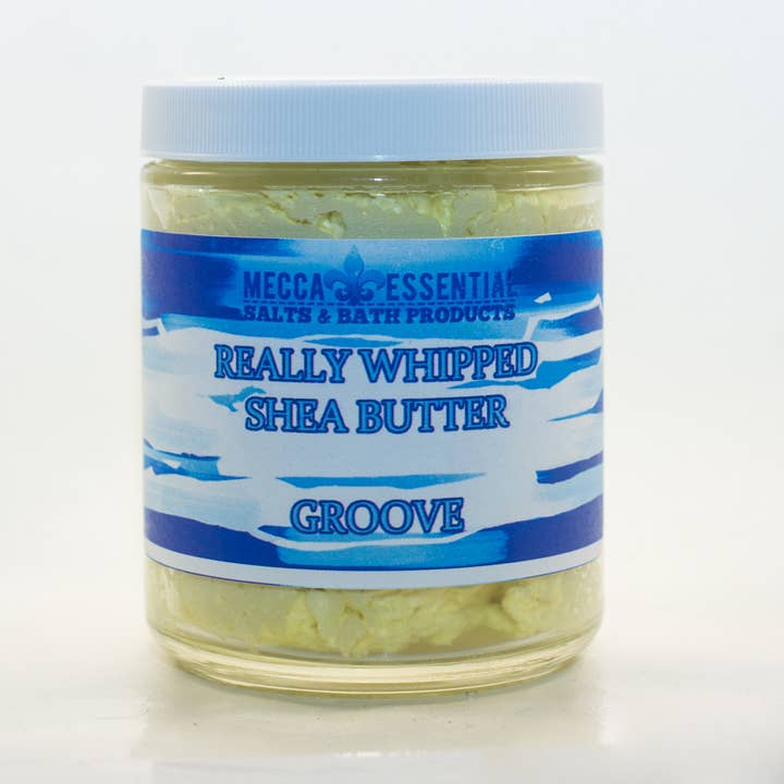 Groove Really Whipped Shea Butter for wholesale by Mecca Essential Salts & Bath Products