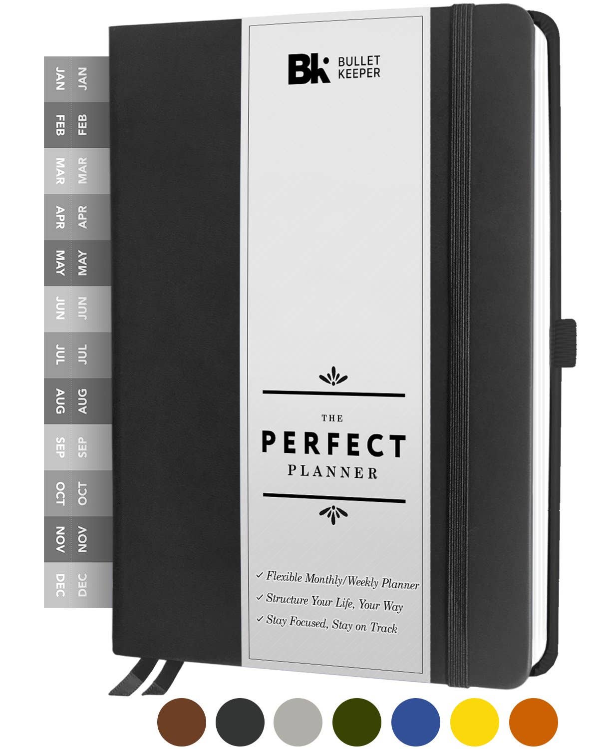 The Perfect Planner Collection - Monthly/Weekly Flexible Structures -  (Undated Full Year)