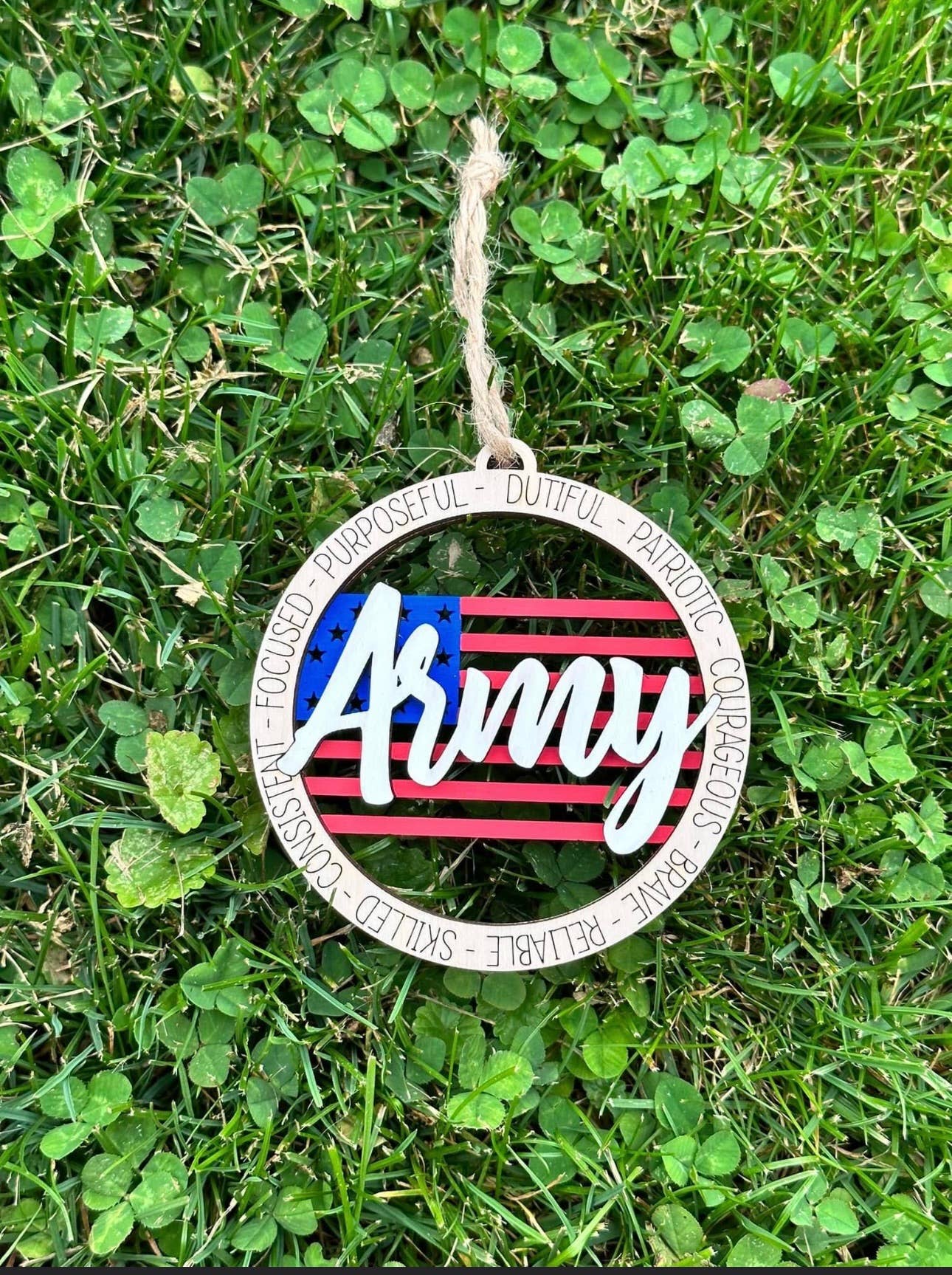 B.VerStrat Designs - Wholesale Ornament - Military Ornaments0