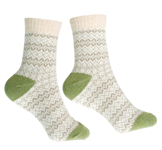 My Wholesale Warehouse - Wholesale Socks - Women's - Generise Pack of 5 Pairs Ladies Thick Wooly Socks22