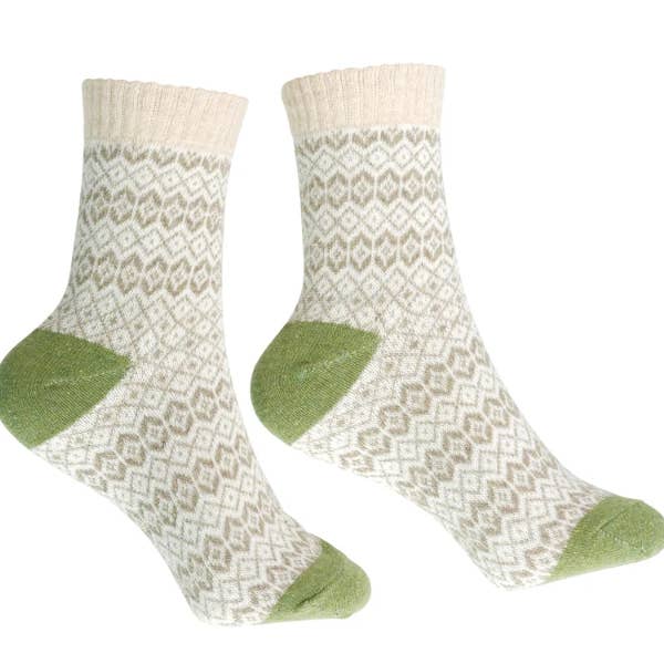 My Wholesale Warehouse - Wholesale Socks - Women's - Generise Pack of 5 Pairs Ladies Thick Wooly Socks23