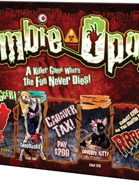 Zombie Opoly - A killer game where the fun never dies! for wholesale by Cheatwell Games