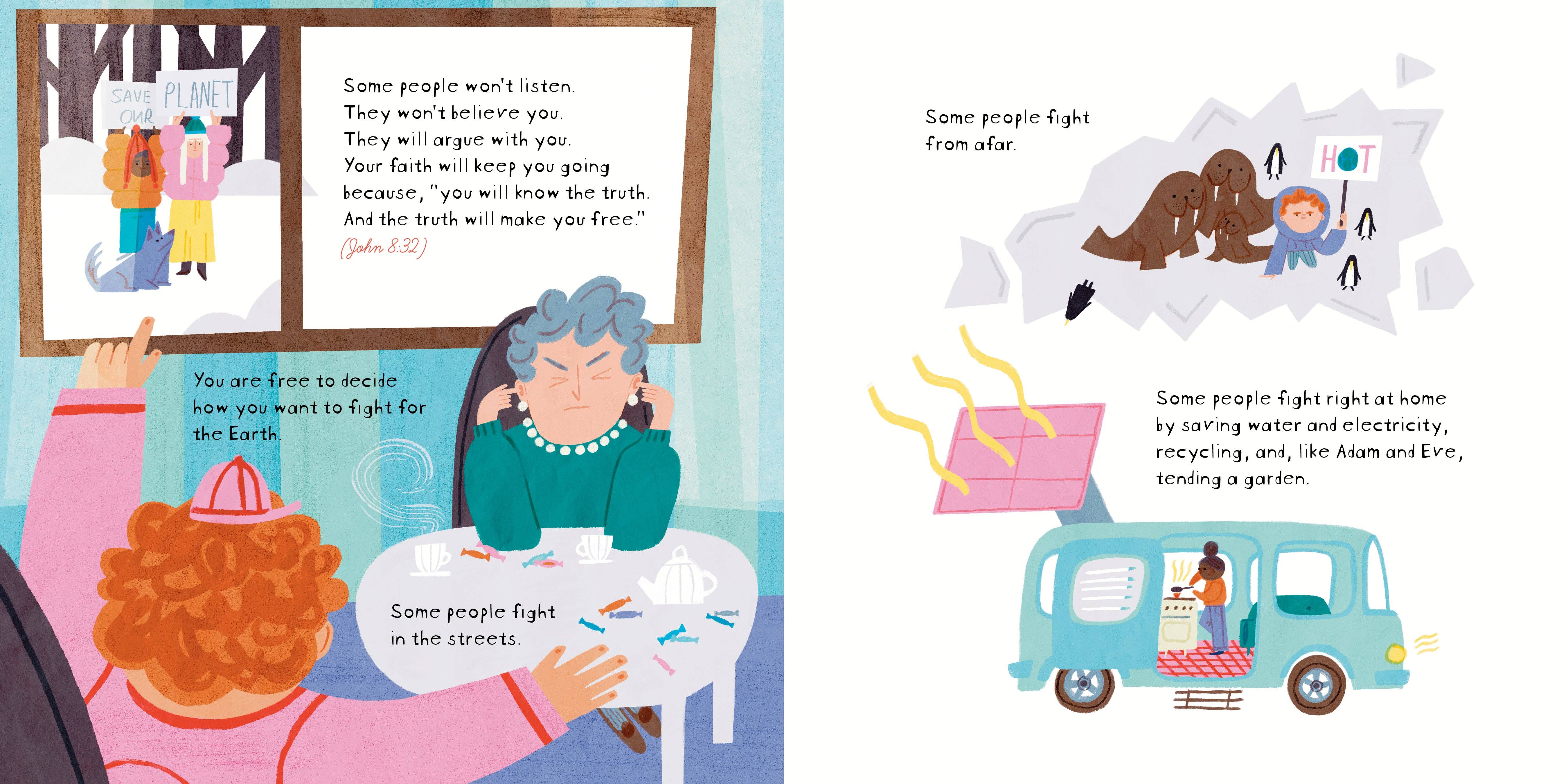 Bushel & Peck Books - Vendita all'ingrosso Libro per l'infanzia (3-5) - La Terra di Dio è qualcosa per cui lottare14