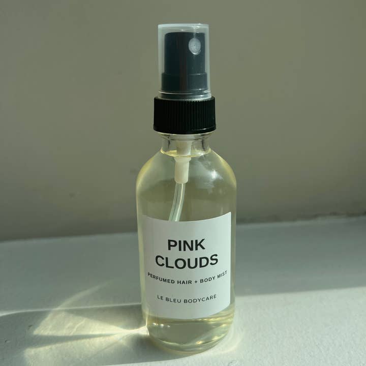 Pink Clouds Perfumed Hair & Body Mist for wholesale by Le Bleu Bodycare