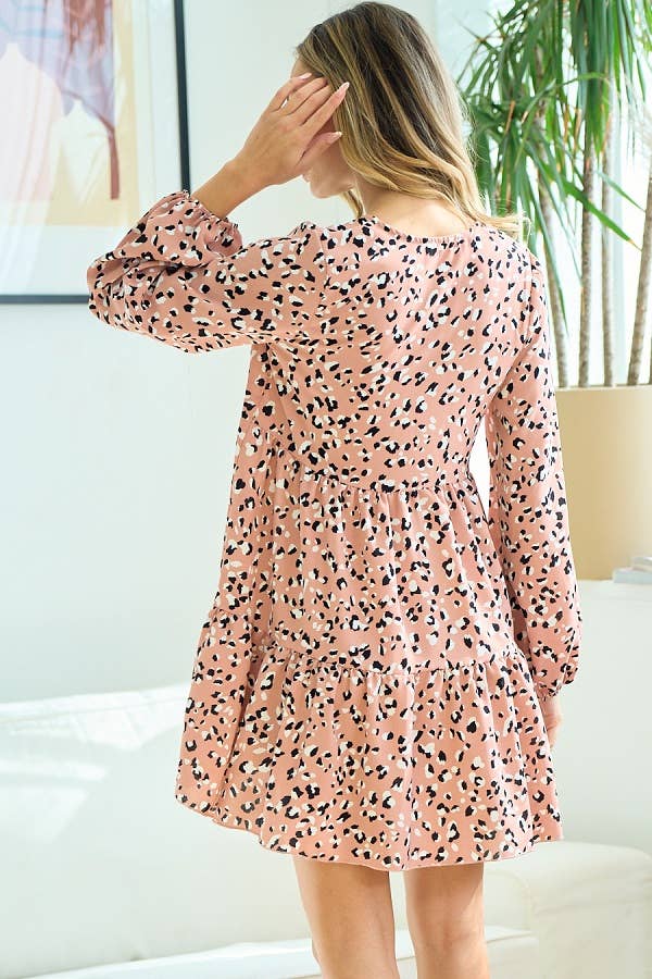 lovely melody - Vente Robe – femme - Robe à imprimé animalier LMD5447-Before Sunrise - A7