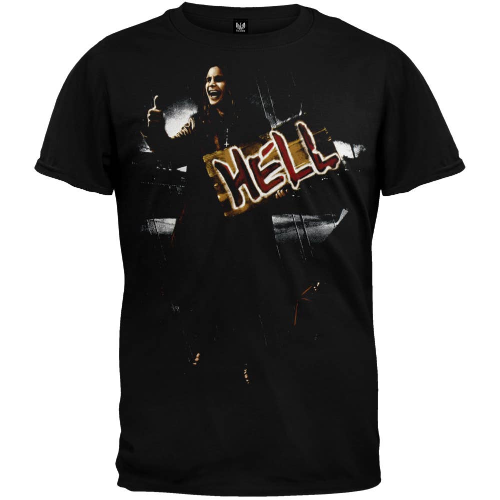 Official Store - Wholesale T-Shirt (Graphic) - Men's - Ozzy Osbourne - Ozzy's Hell Men's T Shirt0