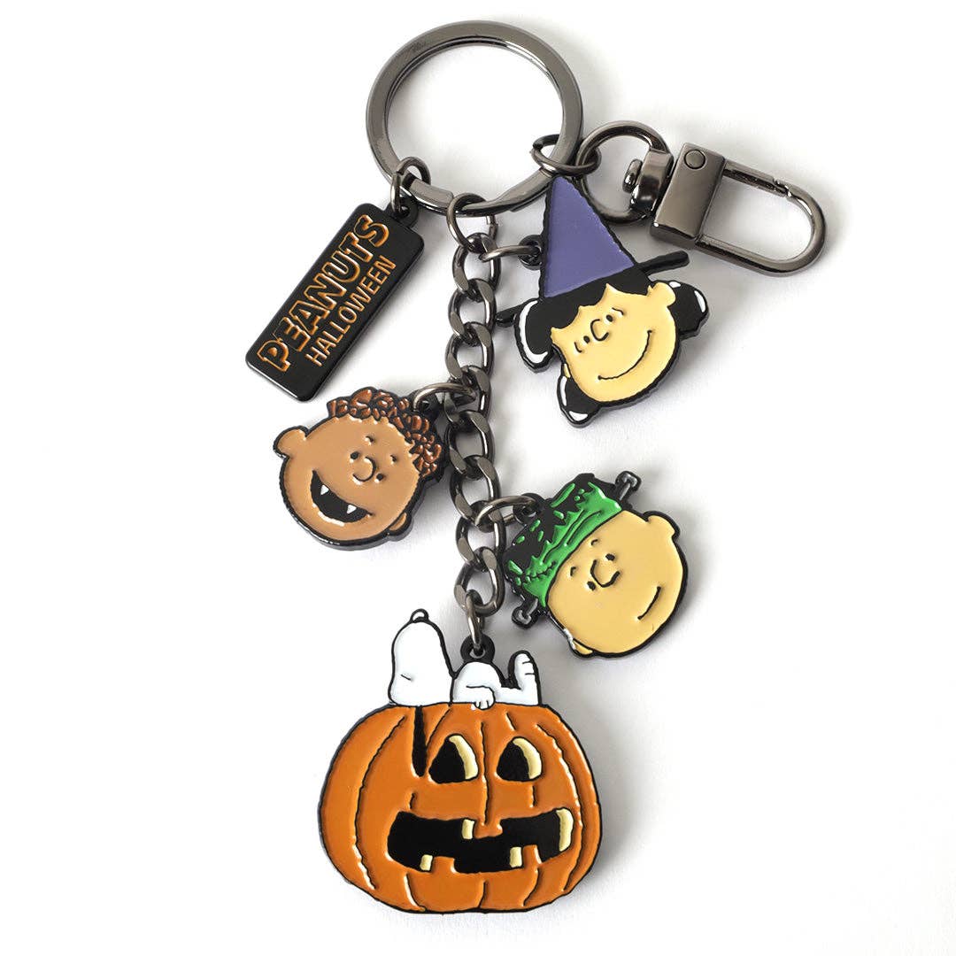 PINTRILL - Wholesale Keychain - Unisex - Peanuts Halloween Faces Keyclip0