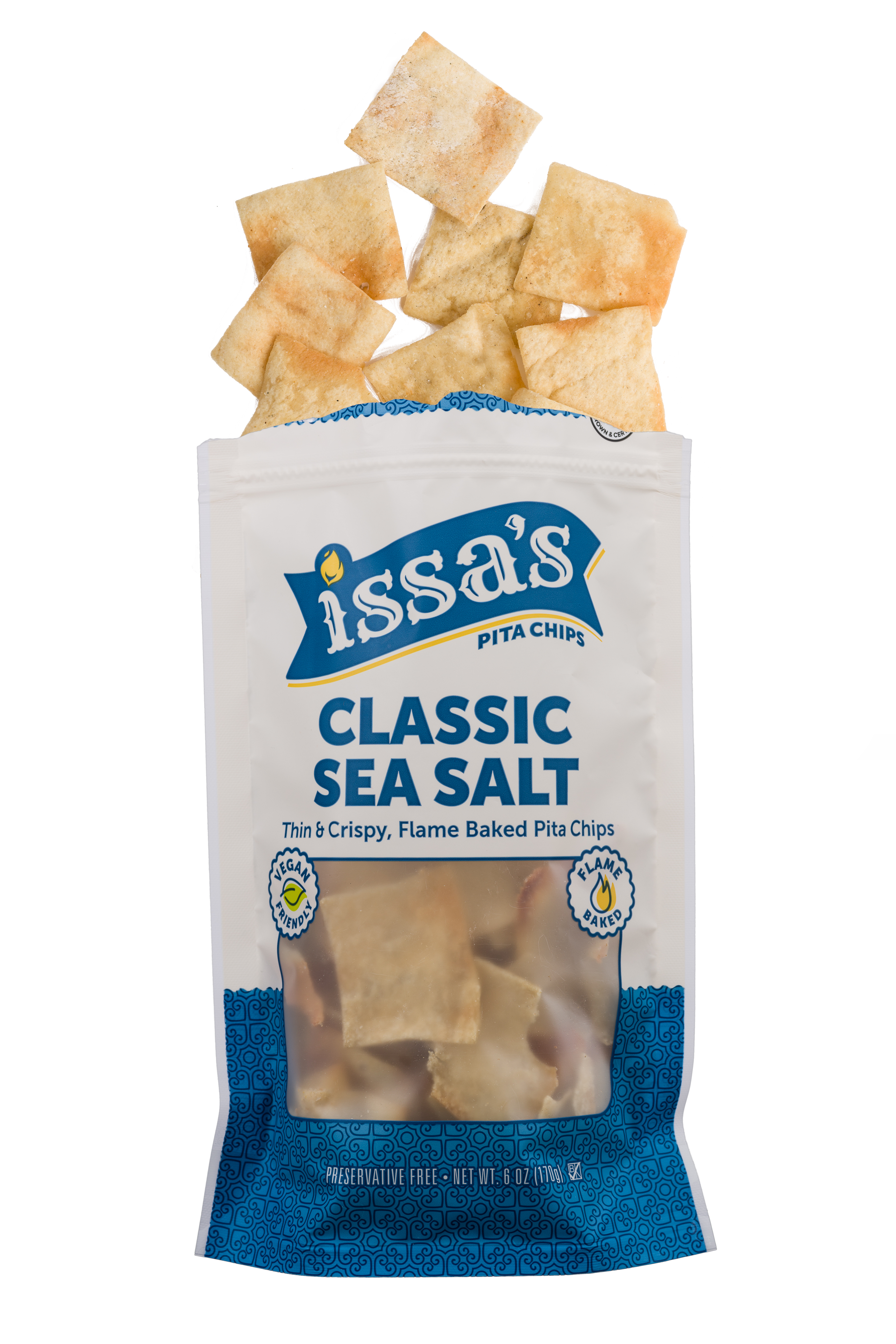 Issa's Pita Chips - Wholesale Chips - Issa's Sea Salt Pita Chips2