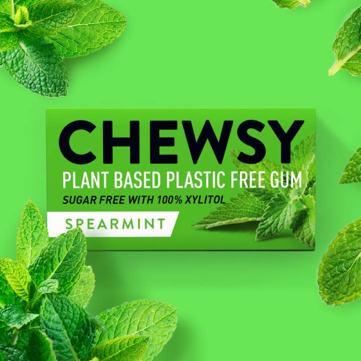 Chewsy – wholesale Chewing gum – Chewsy Spearmint Gum10