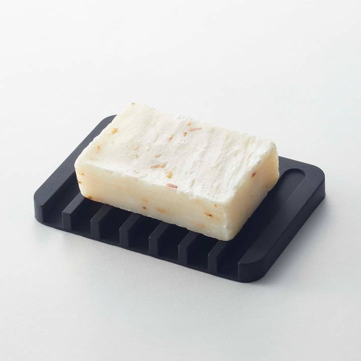 Yamazaki Home - Wholesale Bath Soap Dish - Flow Self-Draining Soap Tray - Silicone3