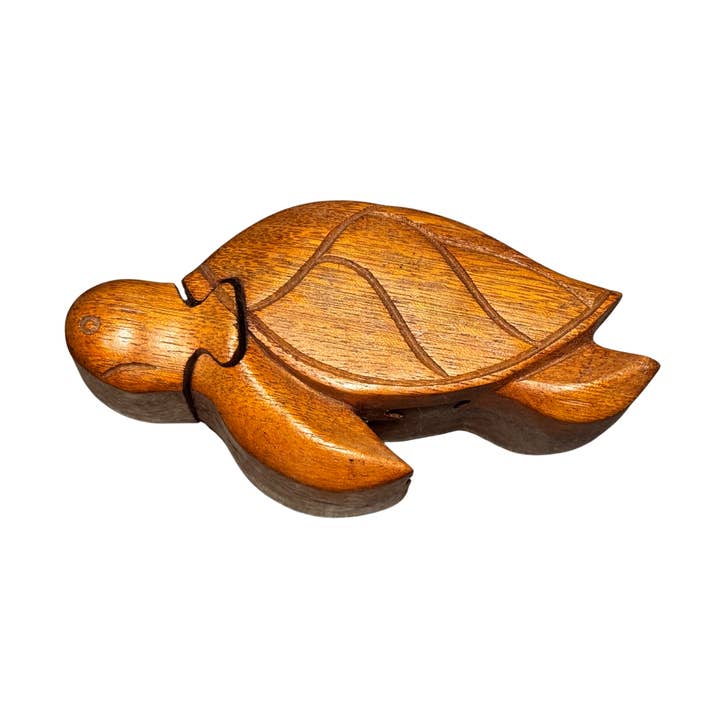 Puzzle Box Sea Turtle Swimming for wholesale by OTOP USA