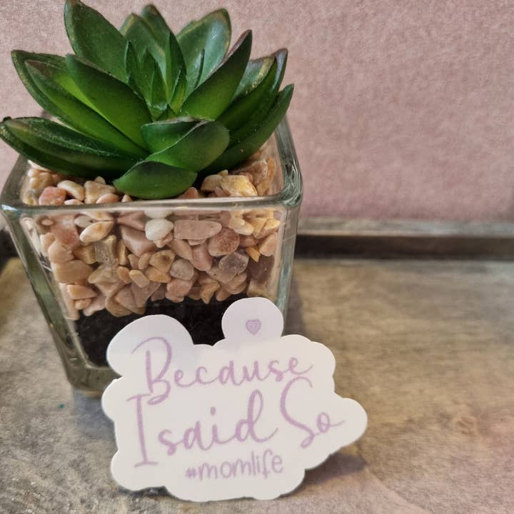 perché l'ho detto #mumlife sticker per la vendita all'ingrosso da parte di Aka Designs