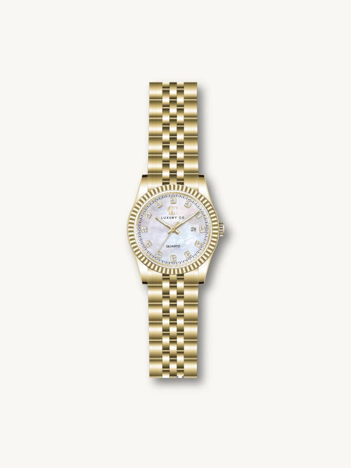 OROLOGIO CLASSICO 31MM - Oro e Madreperla per la vendita all'ingrosso da parte di C&C LUXURY CO.