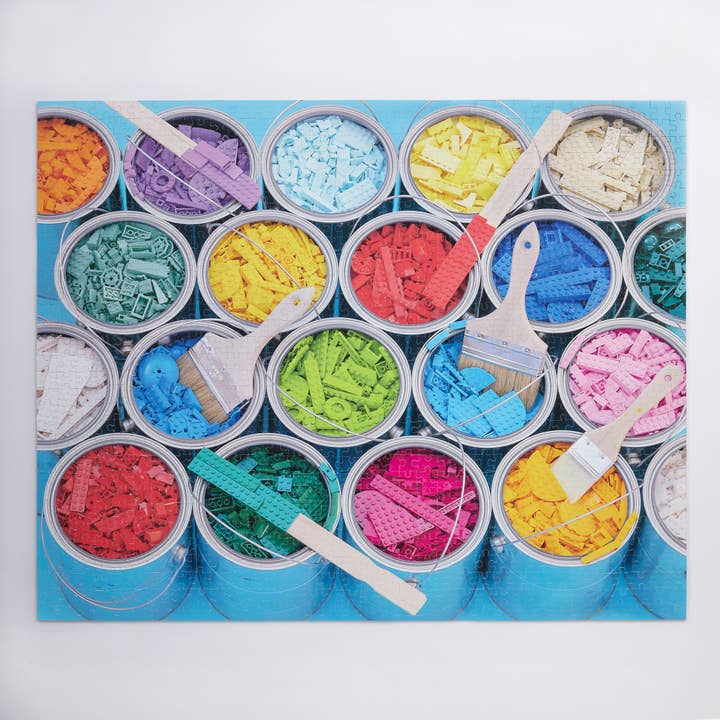 Chronicle Books - Wholesale Puzzle - Adult - Lego Paint Party Puzzle7