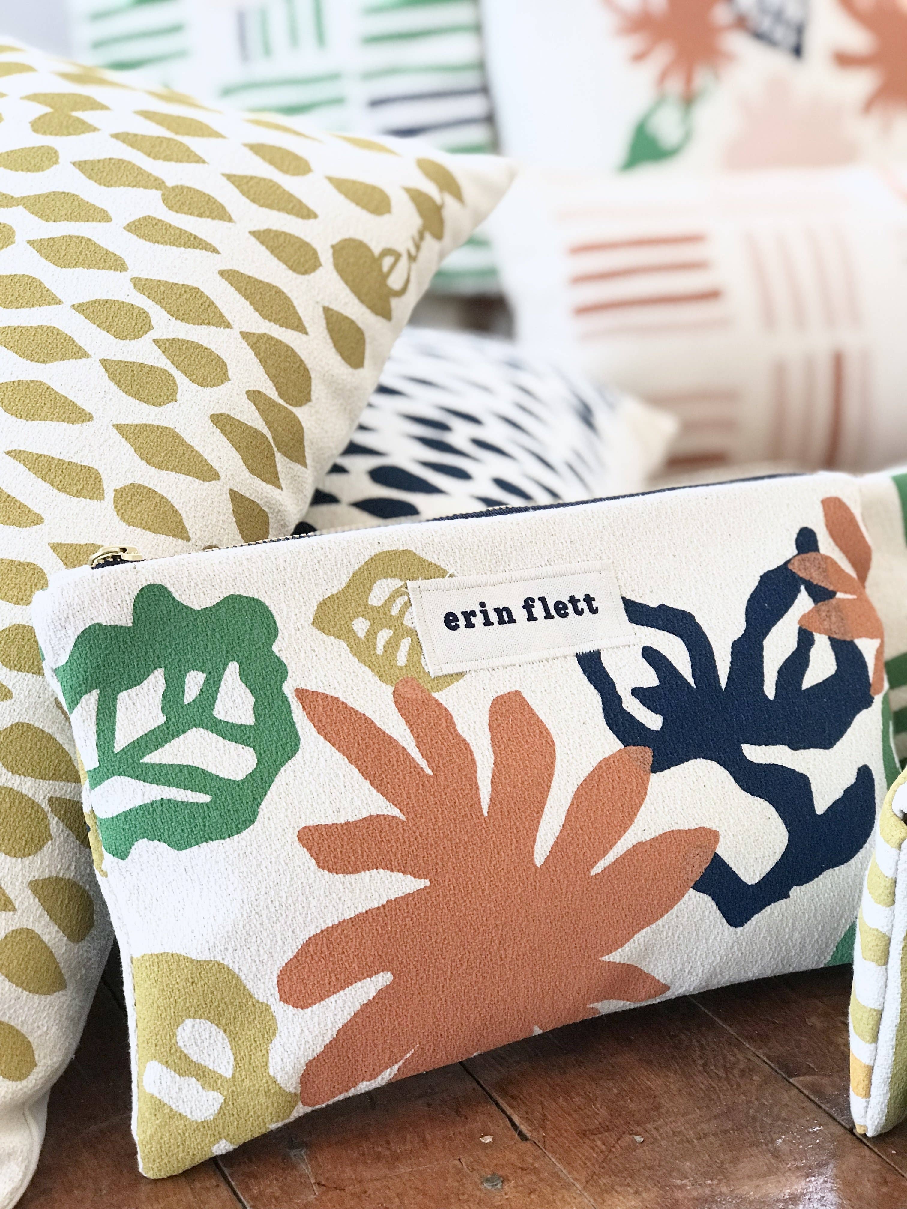 Erin Flett - Wholesale Clutch Bag - Women's - Garden Clutch Zipper Bag2