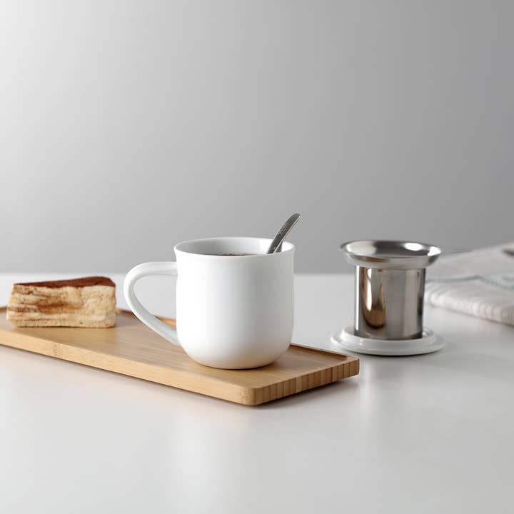 Viva | Espro | Liiton - Wholesale Coffee Mug - Minimaâ„¢ Eva Porcelain Mug w/ Loose Leaf Tea Infuser