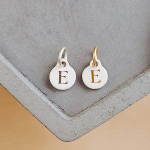 Bel Kai - Wholesale Individual Charm/Pendant - Ceramic Initial Charm31