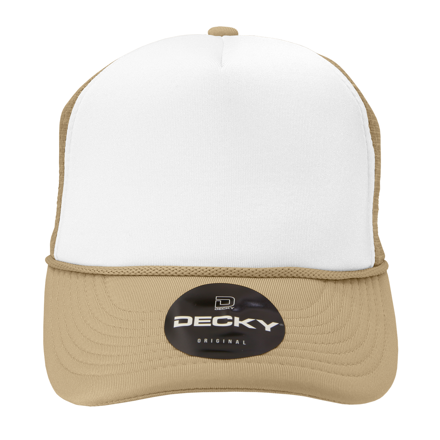 The Park Wholesale - Wholesale Trucker Hat - Unisex - Blank Trucker Foam Mesh 2-Tone Hats - Decky 210/602571