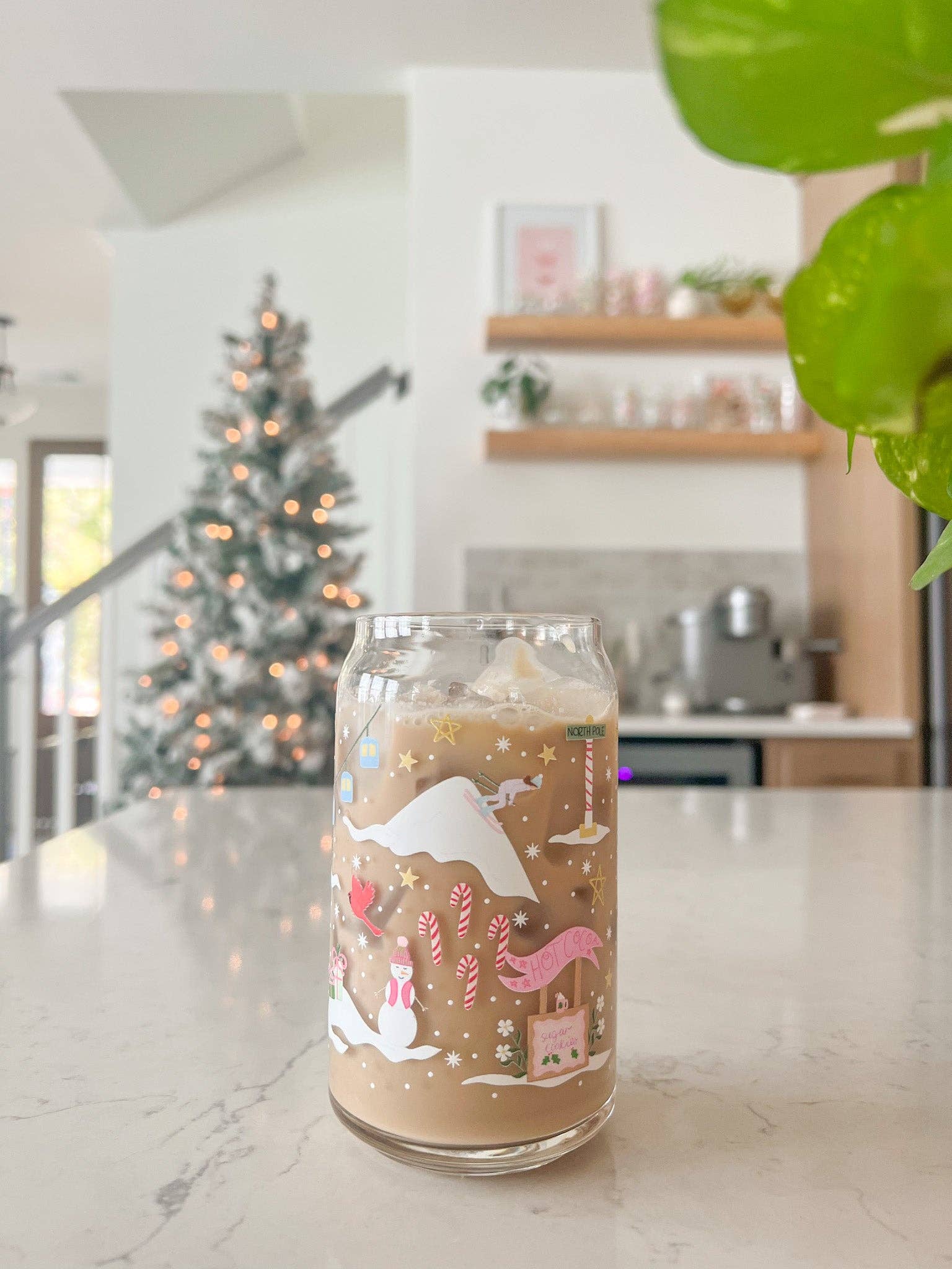 Hart and Flora Shop - Vente Verre/tasse - Verre Scène d'Hiver 16oz1