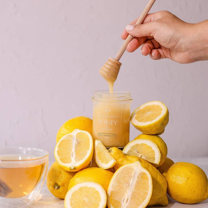 Honey & Greens - Wholesale Honey - Honey with Lemon – Winters Finest Remedy
3