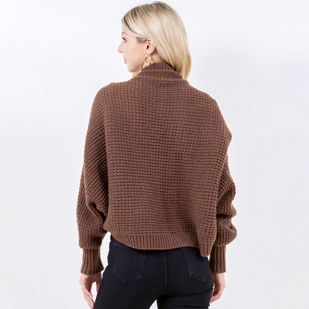 Sensibling Corp. – Engroshandel Cardigan - Dame – Hyggelig åben front strik sjal14