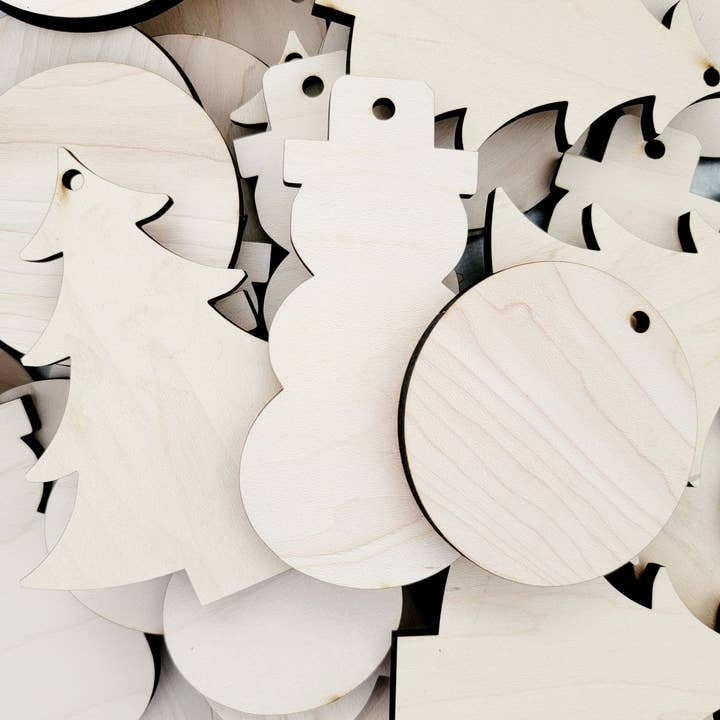 BD Lasers INC. - Wholesale Ornament Set - Mix Lot of 30 Blank Christmas Holiday Ornaments1