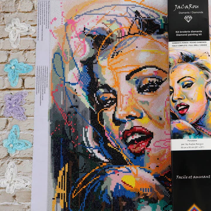 JaCaRou Puzzles Inc. - Wholesale DIY Craft Kit - Porcelaine Diamond painting Art kit3