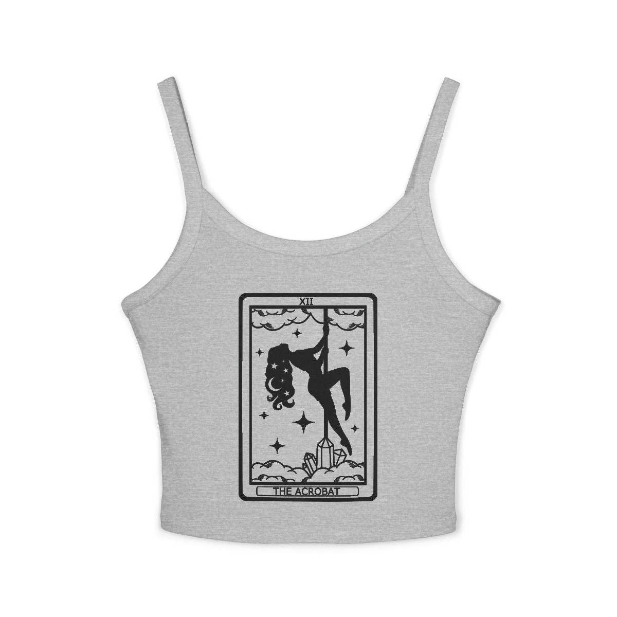 Selenite Studio – Tops – Mulher por atacado – Tanque Pole Dancer Tarot Crop Top1