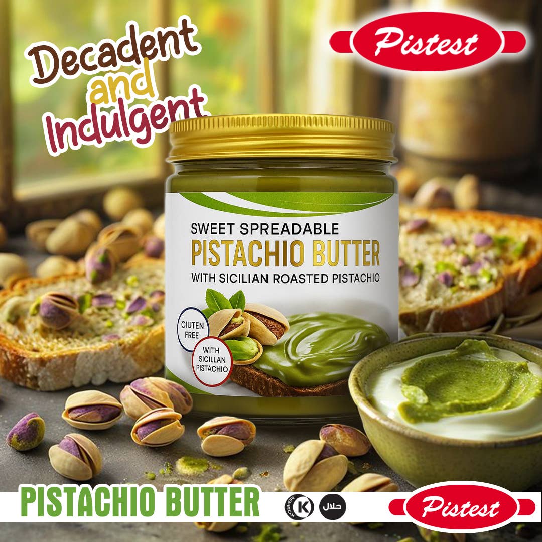 Pistest – Manteiga de frutos secos por atacado – Manteiga de Pistácio 240 Gramas 8,4 oz3