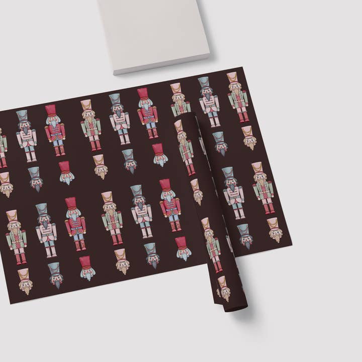 Set de table « Casse‑noisette » – Set de table festif de Noël « Casse‑noisette » pour recevoir pour la vente par JOSIL Paperie & Gift