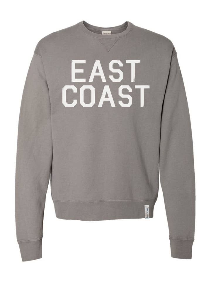 One Ocean Apparel Co.. - Wholesale Graphic Sweatshirt - Unisex - EAST COAST Crewneck - CUSTOM COLORS4