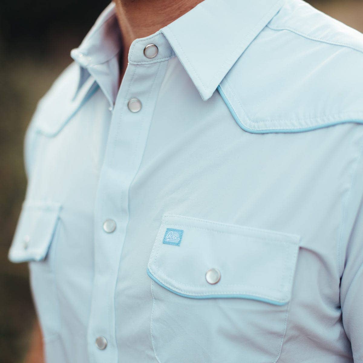 River Road Clothing Company – Großhandel Hemd mit Button-down-Kragen – Herren – Rio Pearl Snap-Hemden (Kurzarm)8