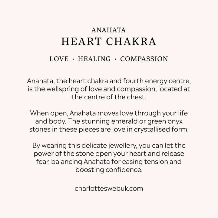 Charlotte's Web Jewellery - Wholesale Charm/Dangle Bracelet - Heart Chakra Bracelet - Gold