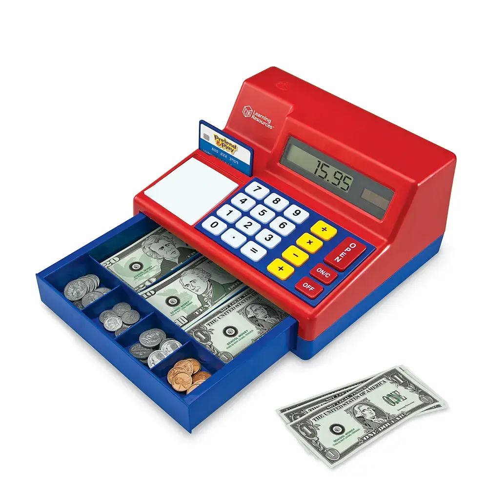 Learning Resources - Wholesale Toy Set - Kids - Pretend & Play® Calculator Cash Register1