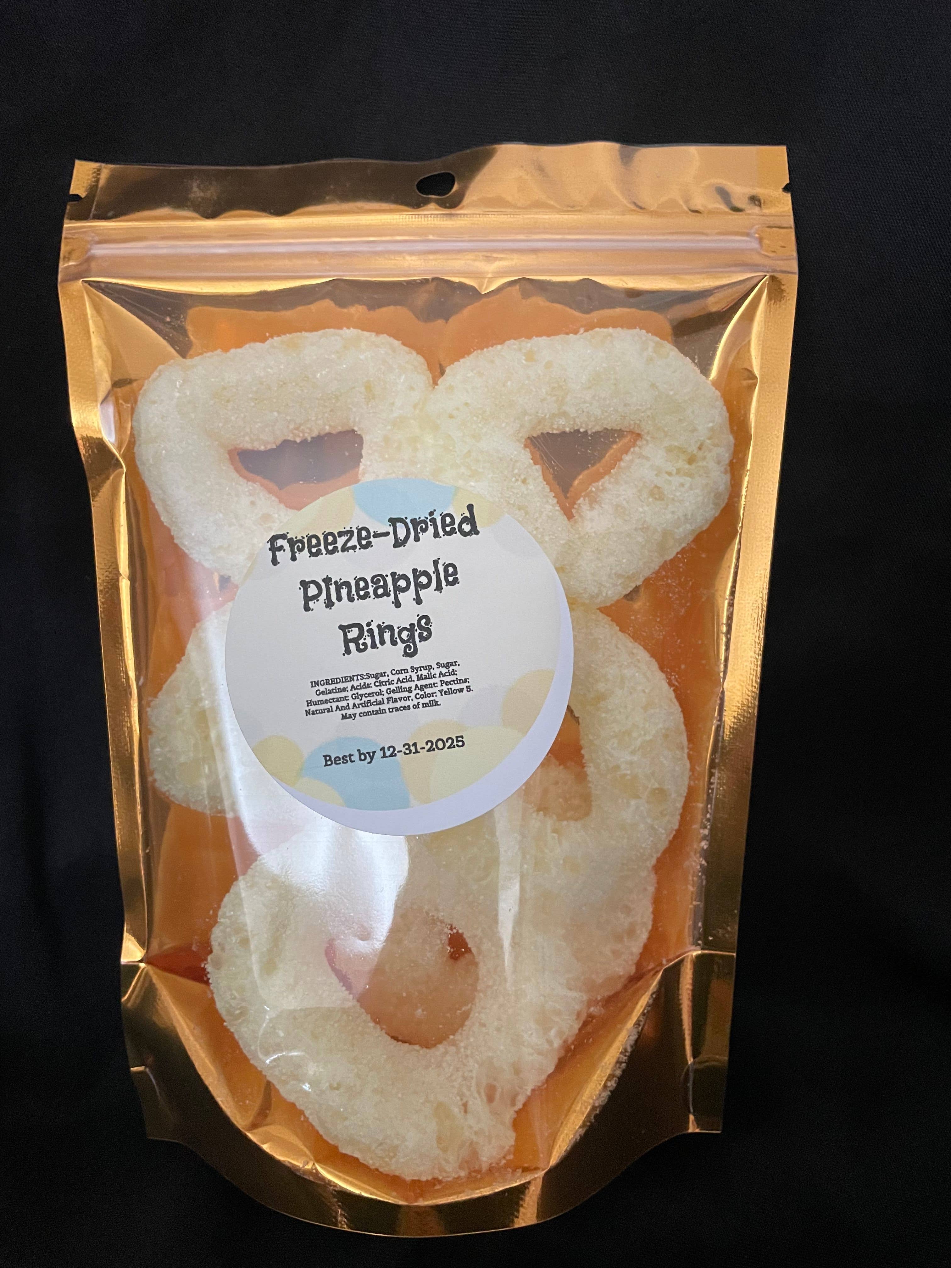 Freeze Dried Pickle Favorites and more - Wholesale Hard Candy - Freeze Dried Candy Peach Rings9